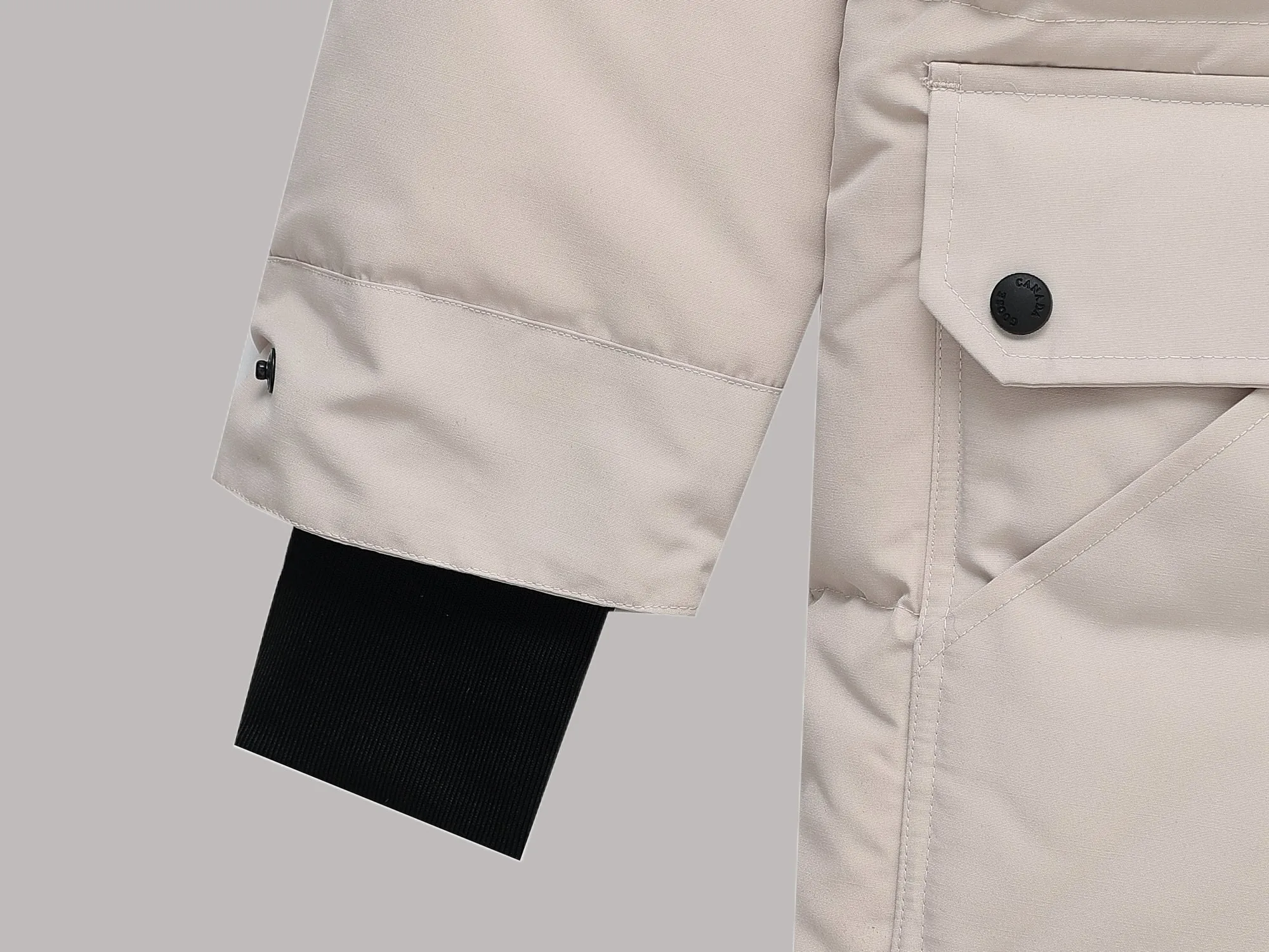 P820 ​​Big Goose emory series Parker Color: black, off-white, Zhangqing, graphite gray Size S-XXL